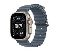 Apple Watch Ultra 3 - 49 mm Titane bracelet Bleu GPS - Wifi + Cellular