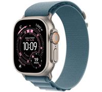 Apple Watch Ultra 3 - 49 mm - Titane Naturel / Boucle Alpine Bleu - S - Cellular