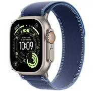 Apple Watch Ultra 3 - 49 mm - Titane Naturel / Boucle Trail Bleu - M/L - Cellular