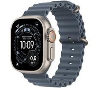 Montre connectée APPLE WATCH Titane Naturel / Bleu Maritime Ocean Ultra 3