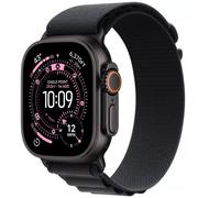 Apple Watch Ultra 3 - 49 mm - Titane Noir / Boucle Alpine Noir - S - Cellular