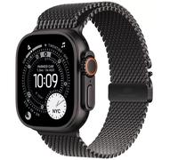 Apple Watch Ultra 3 - 49 mm - Titane Noir / Bracelet milanais - M - Cellular