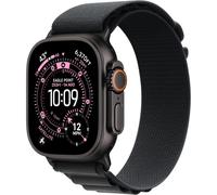 Apple Watch Ultra 3 GPS + Cellulaire 49 mm Boîtier Titane noir MF0V4 avec bracelet Alpine noir taille M