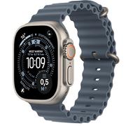 Montre connectée APPLE WATCH Titane Naturel / Bleu Maritime Ocean Ultra 3