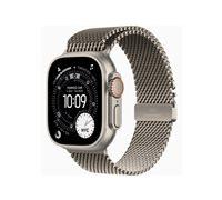 Apple Watch Ultra 3 GPS + Cellular 49 mm Titane Naturel Bracelet Milanais S