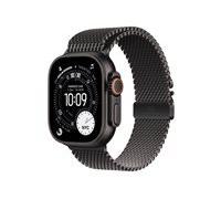 Apple Watch Ultra 3 - 49 mm - Titane Noir / Bracelet milanais - M - Cellular