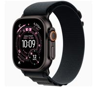 Apple Watch Ultra 3 GPS + Cellular 49mm Black Titanium Black Alpine Loop Large MF0X4 - Unisex - 49 mm - Montre Connectée - Quartz avec chargeur