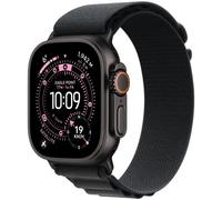 Apple Watch Ultra 3 GPS + Cellular 49mm Boitier en Titane Noir avec Boucle Alpine noir Large