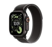 Apple Watch Ultra 3 GPS + Cellular 49mm Boitier en Titane Noir avec Boucle Trail Noir/Charbon - M/L