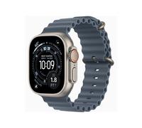 Apple Watch Ultra 3 GPS + Cellular 49mm Titane Naturel et Bracelet Ocean Anchor Blue