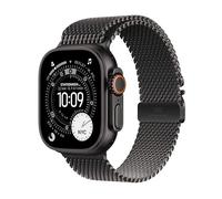 Montre connectée APPLE WATCH Titane Noir / Noir Milanais Ultra 3 M