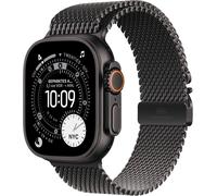 Apple Watch Ultra 3 Titanium Noir Milanese Loop Noir S GPS eSIM Titan Brassard