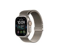 Apple Watch Ultra 4 GPS + Cellular 49 mm Boîtier en titane Naturel avec Boucle milanaise en titane Naturel - L