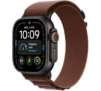 APPLE Watch Ultra 4 GPS + Cellular - 49mm - Boîtier Black Titanium - Bracelet Burgundy Alpine Loop - M