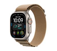 Apple Montre connectée Watch Ultra 4 GPS+Cellular 49mm Boîtier titane naturel Boucle Alpine désert S
