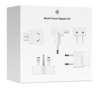 Apple World Travel Adapter Kit 5× adaptateurs de prise pour chargeur Blanc Blanc