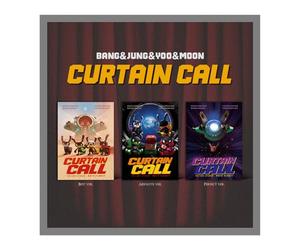 [applemusic POB Exclusive] B.A.P YONGGUK&DAEHYUN&YOUNGJAE&JONGUP CURTAIN CALL 1st EP Album ABSOLUTE Version CD+2p Folded Poster on Pack+80p PhotoBook+1ea Sticker+1p PostCard+etc+Tracking Sealed
