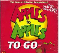 Apples to Apples to Go --The Game of Hilarious Comparisons by Mattel (English Manual)