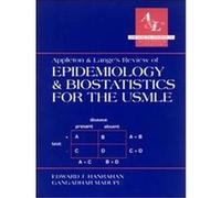 Appleton & Lange's Review of Epidemiology & Biostatistics for the Usmle, A & L's Review Edward J. Hanrahan, Gangadhar Madupu (Auteur)