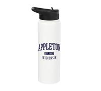 Appleton Wisconsin Vintage Pride Stainless Steel Insulated Water Bottle