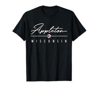 Appleton Wisconsin (Wisconsin) T-Shirt Graphique avec Valeur