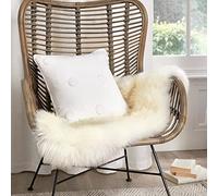 Appletree Boutique - Zara - Coussin Garni 100% Coton - 43 x 43 cm - Blanc