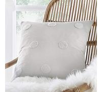 Appletree Boutique Zara Coussin Garni à Pois argentés 43 x 43 cm