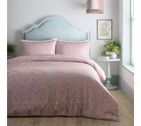 Appletree Heritage Toria Parure de lit Jacquard pour lit Double Rose pâle
