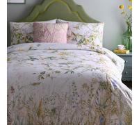 Appletree - Housse de Couette Feuillage et Oiseaux de Jardin - Lit Double (200 x 200 cm) - 200 Fils au Pouce carré - Bord passepoilé - 100% Coton Doux - 2 taies d'oreiller - Housse de Couette Florale