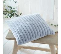 Appletree Hygge Morritz Housse de Coussin en Fausse Fourrure Gris 43 x 43 cm