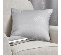 Appletree Loft - Harvest - Coussin Garni Jacquard - 43 x 43 cm - Argent