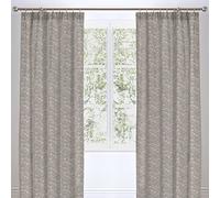 Appletree Promo - Roselle - Paire de Rideaux occultants à œillets - 168 x 183 cm (l x H) - Gris