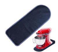 Appliance Sliders for Kitchen, Stable Countertop Appliance Mover, Compact Coffee Maker Rolling Tray, Smooth Glide Sliding Pad, Home & Living Room, Neoprene + PU Leather, 19x48.5cm