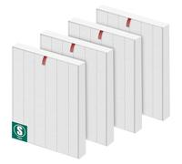 APPLIANCEMATES Lot de 4 filtres HEPA de rechange pour purificateur d'air Winix 1712-0096-00 et 2522-0058-00, Winix Filter S