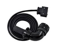 Applicable ASD-CAEN1003 Servo Motor Encodeur ligne A2 haute puissance 750 W ou plus Ligne d'encodeur noir (3 m)