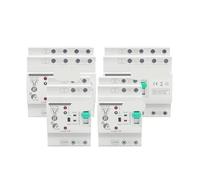 Applicable to Petit commutateur de transfert automatique sur Rail DIN 80A 2P/4P ATS, 110V/220V, double puissance PV/solaire, commutateurs sélection électriques ininterrompus(4P 220V)