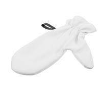 Applicateur D'autobronzant en PU et Fibre Blanc, Application Uniforme | Imperméable, Résistant à L'huile, Facile à Nettoyer, pour Lotion Corporelle et Dos, Style Rose Chic