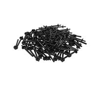 Applicateur de bâtons de cire pour le nez, bandes professionnelles en PP pour l'épilation des narines, nettoyage, usage domestique, Salon de beauté, 100 pièces