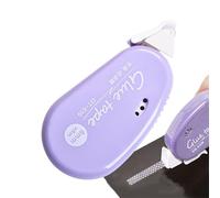 Applicateur de colle pour scrapbooking - Rouleau de colle portable à double ruban avec poignée ergonomique | Guide adhésif double rétractable idéal