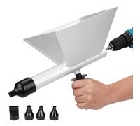 Applicateur de coulis de ciment - Spray de coulis de mortier électrique, outil de calfeutrage de haute durée | Machine à coulis en avec 4 buses pour mur, application de mortier