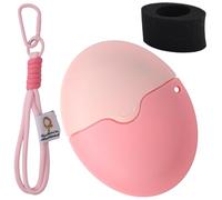 Applicateur de Crème Solaire pour Enfants, Brosse 55ml avec Capuchon Protecteur Sans BPA Recharge Roll-On Éponge Portable Lotion Solaire Applicateurs pour Enfants Adultes Familles (Rose)