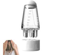 Applicateur de cuir chevelu - Peigne huilant portable de 5,5 cm | Mini rouleau liquide ABS outil de massage capacité 6 ml | Croissance des cheveux, soin de la barbe, cuir chevelu, coiffage