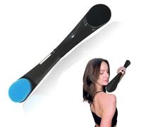 Applicateur de dos autobronzant, 1 outil d'application réutilisable pour les zones difficiles à atteindre, applicateur de lotion pliable pour autobronzant pour lotion, mousse, crème solaire