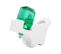 Applicateur de gouttes oculaires - Guide de distribution de 2,99 pouces, compte-gouttes en silicone réutilisable, aide ergonomique confortable avec placement précis | Aînés Adultes Adolescents