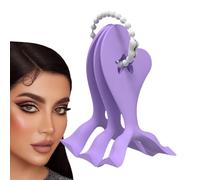 Applicateur de guide de maquillage, aide à l'eye-liner, pochoir 3 pièces pour la routine quotidienne, matériel portable, kit d'outils cosmétiques, accessoires de voyage pour les voyages d'affaires et