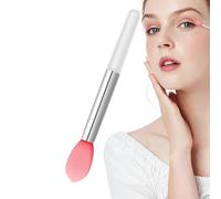 Applicateur de lèvres en silicone - Pinceau de maquillage - Stick précis - Poches pour baume, rouge à lèvres et accessoires de beauté brillants et portables