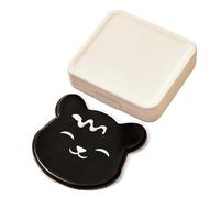 Applicateur de lotion - Coussin souple en forme d'ours Applicateurs de bronzage en silicone Lotion pour le corps Crème solaire Hydratant pour la peau BB Crème Jambe Pieds Bras