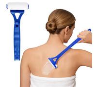 Applicateur de lotion pour le dos, 47 cm, manche long, avec éponge détachable, pour application facile sur le dos, personnes âgées, autobronzant, crème solaire