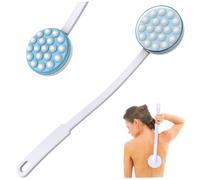 Applicateur de lotion pour le dos applicateur de lotion pour le dos à long manche avec 19 rouleaux massage facile à installer.