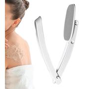 Applicateur de lotion pour le dos - Distributeur de crème portable avec long manche courbé - Applicateur confortable pour lotion, crème solaire, médicament et crème hydratante - Design ergonomique